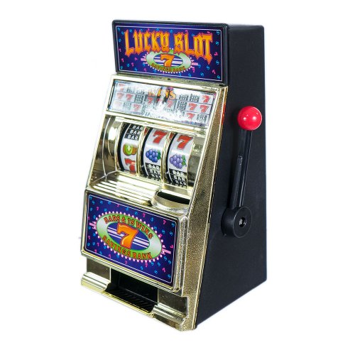 Aparat Mini Slot Machine - Pusculita Model Argintiu