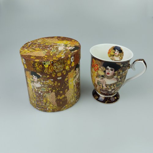 Cana din ceramica cu print Gustav Klimt